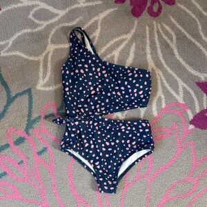 Evsie Polka Dot One Piece Bathing Suit